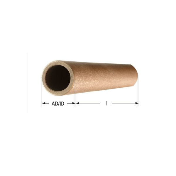 AMPCO 750 mm verlengbuis voor ring- en ringsleutels, vonkvrij, niet-magnetisch, ideaal voor gevaarlijke omgevingen.