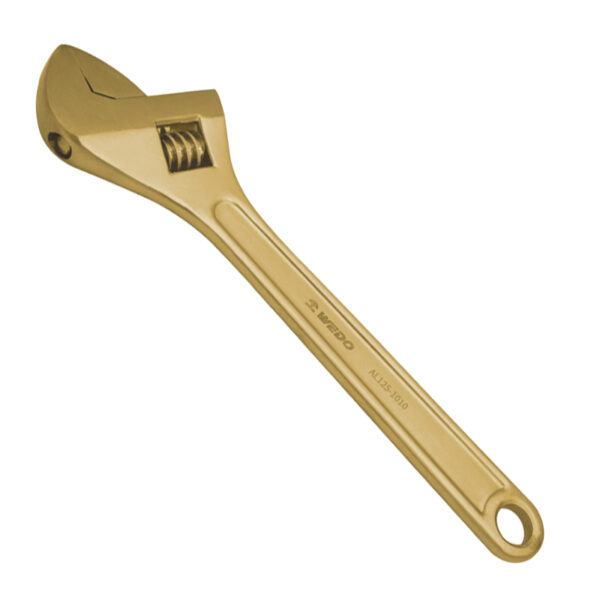 Clé à molette WEDO, bronze d’aluminium, anti-étincelles, certifiée BAM ATEX, légère, outil professionnel