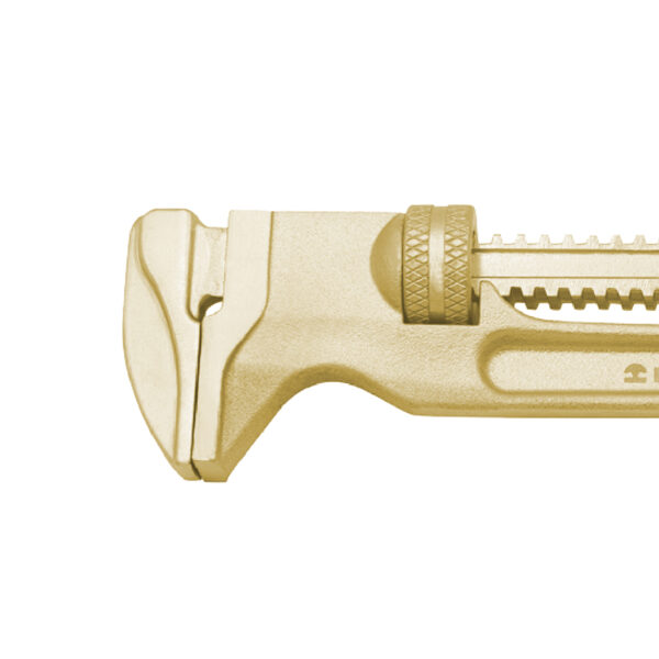 Chiave inglese WEDO Monkey realizzata in resistente bronzo all'alluminio, che garantisce prestazioni antiscintilla e resistenti alla corrosione.