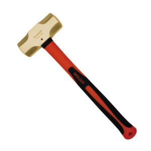 Mazza WEDO in bronzo alluminio, antiscintilla, certificata BAM ATEX, ideale per uso industriale professionale.