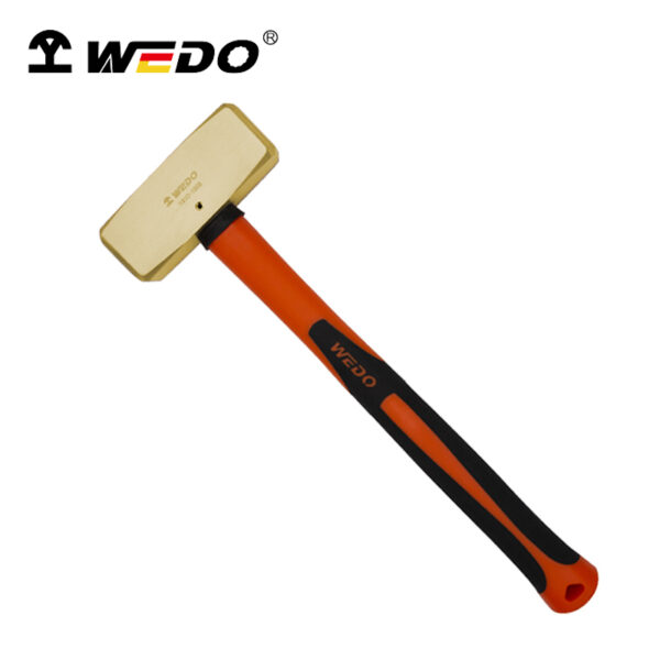 WEDO Sledgehammer: Първокласен алуминиев бронз, без искри, сертифициран от BAM ATEX за максимална безопасност и издръжливост.