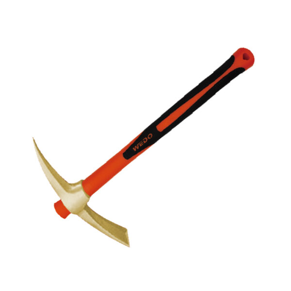 WEDO Pickaxe: Kipinöimätön, ergonominen alumiinipronssityökalu turvalliseen käyttöön räjähdysvaarallisissa ympäristöissä. BAM ATEX -sertifioitu.