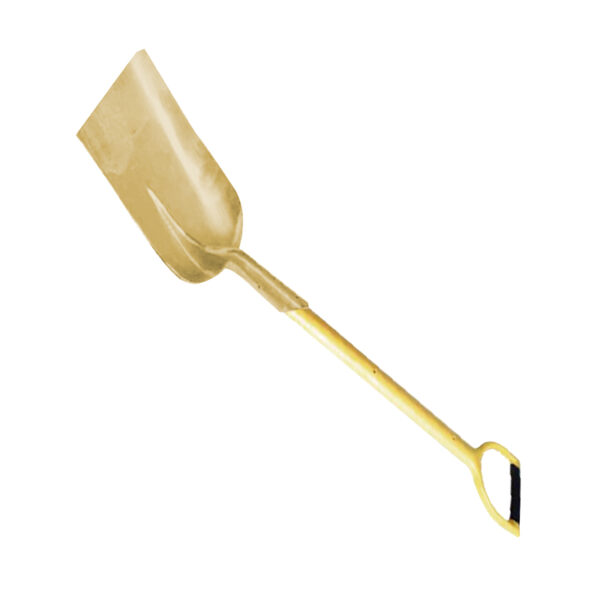 Pala de bronce y aluminio WEDO: Herramienta antichispas y resistente a la corrosión para un uso seguro en entornos explosivos.