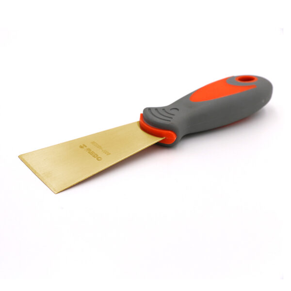 WEDO nož za kit izrađen od izdržljive aluminijske bronce, osiguravajući otpornost na koroziju i sigurnost bez iskrenja za profesionalce.
