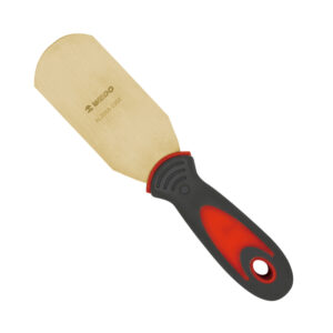 WEDO Aluminum Bronze Spatula, non-sparking, BAM ATEX certified, ideal for safe professional use in hazardous areas.