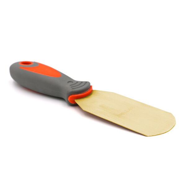 WEDO Aluminium Bronze Spatel: Gnistfri, lett, ergonomisk verktøy for sikker, presis bruk i farlige miljøer.