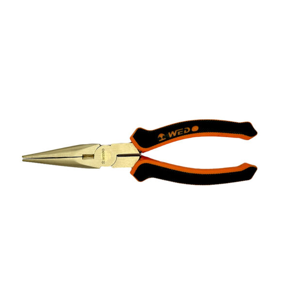 WEDO Aluminium Bronze-tang sikrer sikker, presis håndtering i farlige miljøer med ergonomisk, gnistfri design.