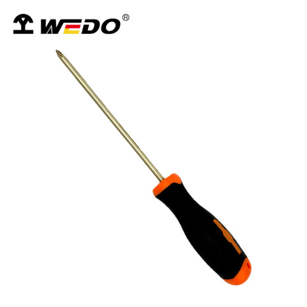 WEDO Aluminium Bronze skrutrekker: gnistfri, korrosjonsbestandig, ergonomisk, BAM ATEX-sertifisert for sikkerhet.