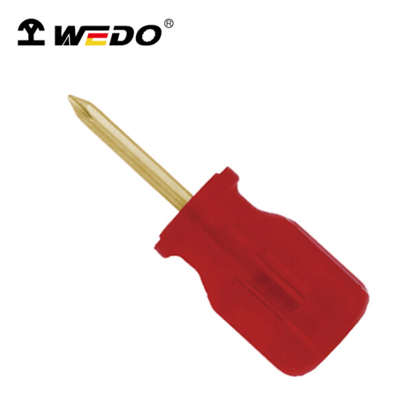 WEDO Stubby skrutrekker, aluminiumsbronse, gnistfri, BAM ATEX-sertifisert, slitesterk, ergonomisk, profesjonell kvalitet.
