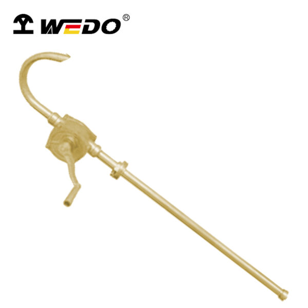 High-quality WEDO Manual Portable Oil Pump, Aluminum Bronze, non-sparking, BAM ATEX certified for safe, efficient use.
