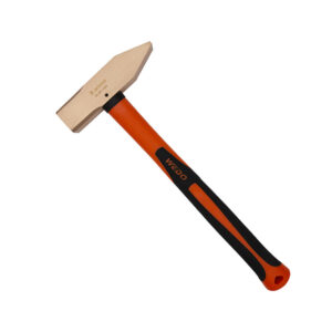 Martelo de engenheiros WEDO, cobre de berílio, sem faísca, certificado BAM ATEX, ideal para ambientes perigosos.