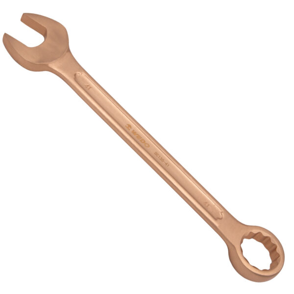 Chiave combinata WEDO Metrica in rame berillio, antiscintilla, certificata BAM ATEX, utensile professionale.