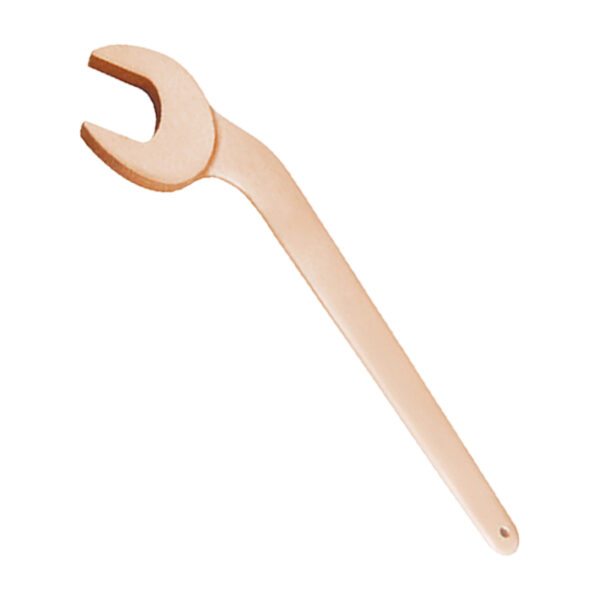 Llave de boca única WEDO hecha de cobre berilio duradero, que garantiza un rendimiento resistente a las chispas y a la corrosión.
