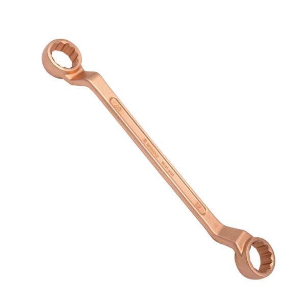 Cheie cu cutie dublă WEDO, cupru beriliu, fără scântei, certificat BAM ATEX, design offset, instrument profesional