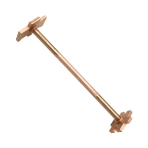 WEDO Bung Wrench, Drum Wrench, Double Ended, Beryllium Copper, Non-sparking, BAM ATEX Certified, Professional Tool