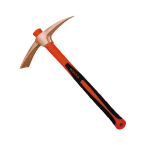 WEDO Beryllium Copper Pickaxe, non-sparking, BAM ATEX certified, ergonomic design, ideal for mining and construction.