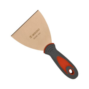 WEDO Putty Knife, Beryllium Copper, non-sparking, BAM ATEX certified, professional tool for safe, precise work.