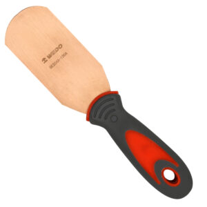 WEDO Beryllium Copper Spatula, non-sparking, BAM ATEX certified, ideal for professional use in hazardous environments.