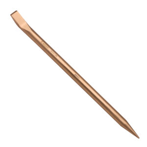 WEDO Beryllium Copper pry bar, non-sparking, BAM ATEX certified, ideal for hazardous environments, corrosion-resistant.