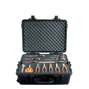 WEDO 40 pcs non-sparking tool set, BAM ATEX certified, Beryllium Copper, ideal for petrochemical and mining industries.