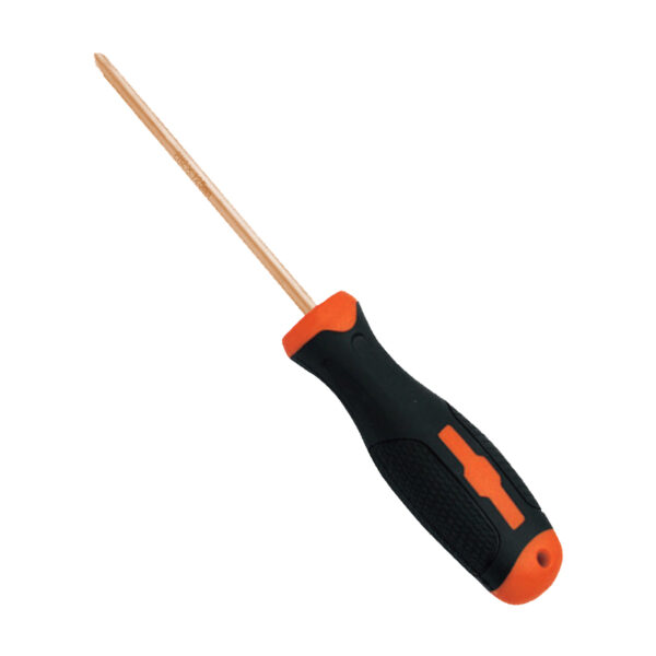 Șurubelniță WEDO Beriliu Cupru, anti-scântei, certificată BAM ATEX, ideală pentru medii periculoase, design ergonomic.