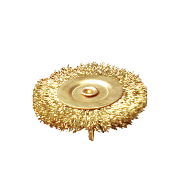WEDO Wheel Brush Brass - Ανθεκτικό, ανθεκτικό στη διάβρωση εργαλείο για επαγγελματικό καθαρισμό στη μεταλλουργία και την αυτοκινητοβιομηχανία.
