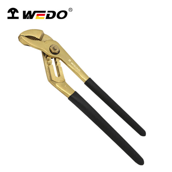 Alicates de bomba de água WEDO de latão de alta qualidade oferecem precisão, durabilidade e resistência à corrosão para uso profissional.