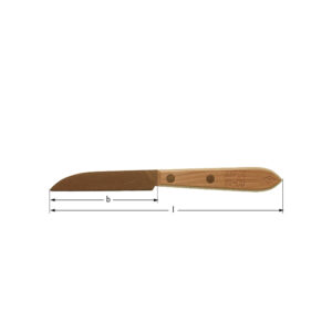 AMPCO Safety Tools 80 mm:n veitsi, kipinöimätön ja ei-magneettinen, ihanteellinen vaarallisiin ympäristöihin ja herkkiin laitteisiin.