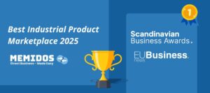 A MEMIDOS ganha o Scandinavian Business Award 2025 para o Melhor Mercado de Produtos Industriais