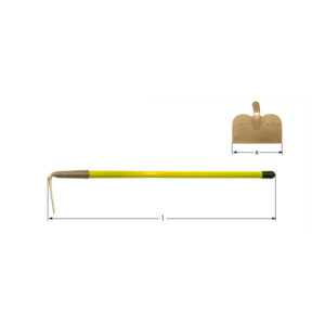 AMPCO non-sparking garden hoe, ideal for hazardous environments, ensuring safety and durability in demanding conditions.