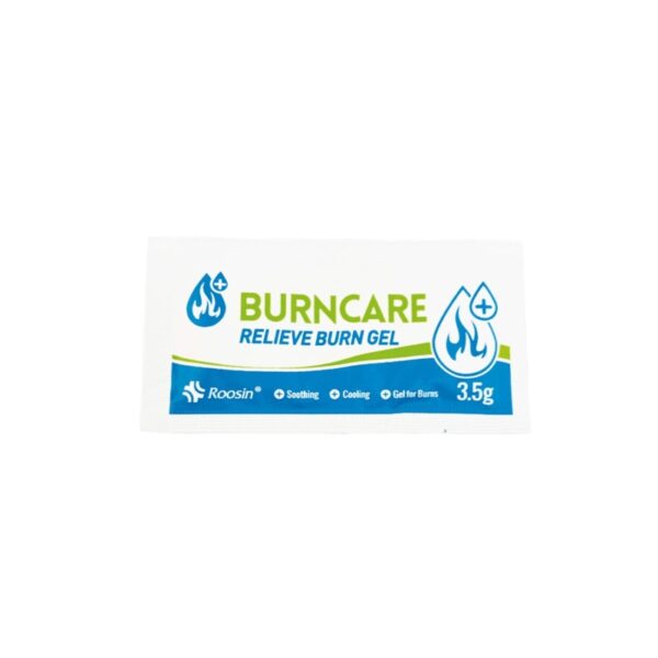 ACTIOMEDIC® Burn Gel 3,5 g vrećice, 24 kom, pružaju rashlađujuće olakšanje kod opeklina i opeklina od sunca, potičući hidrataciju i zacjeljivanje kože.