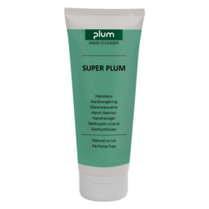 Limpador de mãos isento de solventes num tubo de 250 ml, remove eficazmente manchas de óleo e sujidade com óleos vegetais.