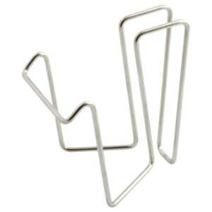 Cesta de aço inoxidável para produtos de bomba de 600 ml, ideal para hospitais, casas, escolas e jardins de infância. Fácil de instalar.