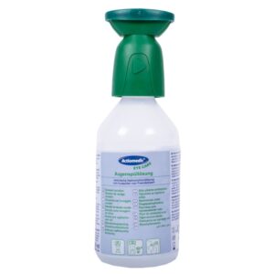 ACTIOMEDIC EYE CARE Измиване на очите за първа помощ 250 ml с 0,9% натриев хлорид за ефективно изплакване на очите и отстраняване на чужди тела.