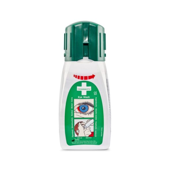 High-quality sterile borate eye wash buffer for effective first aid and neutralizing harmful substances.
