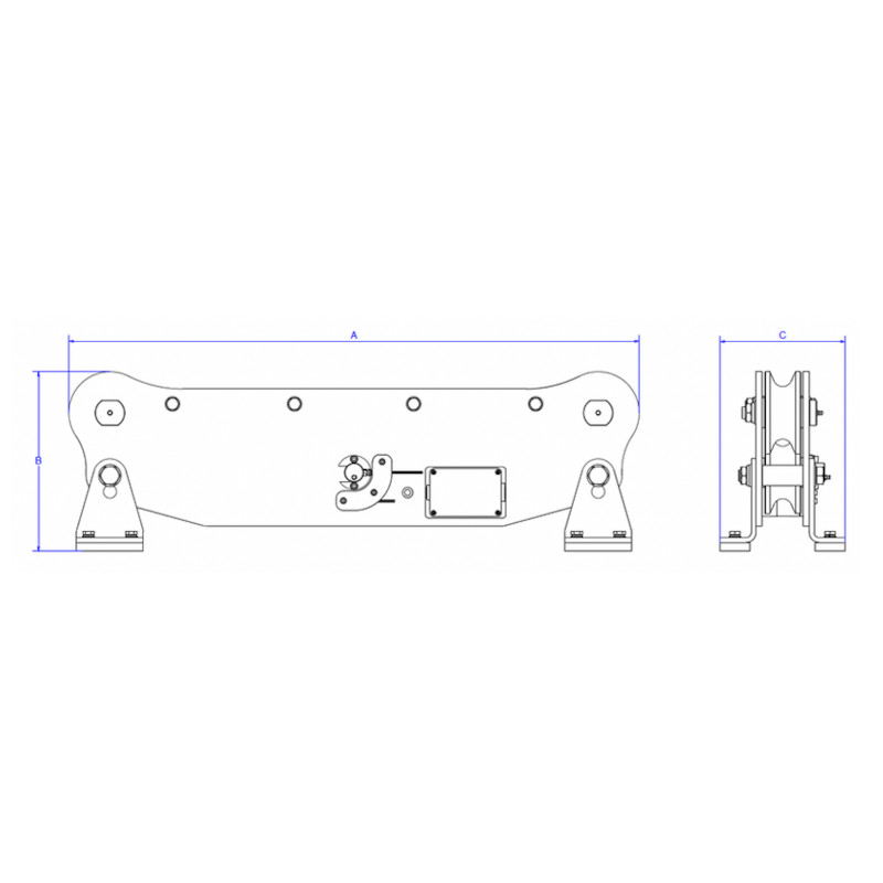 Vetec - Running Line Tensiometer / Kraftsensor - Strømutgang 4-20 mA - Bilde 3