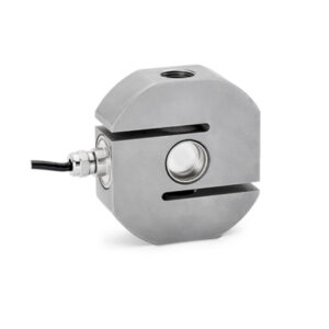 Capteur de force Vetec de type S C3, acier inoxydable, IP68, haute précision, idéal pour les applications de traction et de compression.
