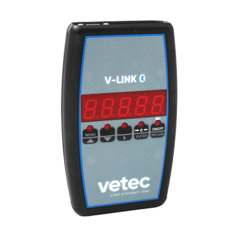 Vetec vezeték nélküli távoli kijelző a pontos mérésekhez, Bluetooth csatlakoztathatóság, tartós kivitel, ideális a szakemberek számára.