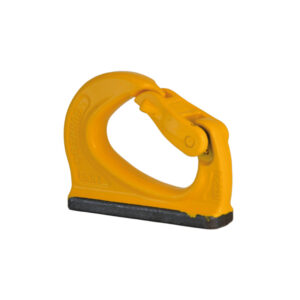 Gancho de escavadora Gunnebo UKN, Grau 8, aço forjado, fator de segurança elevado, solução de elevação duradoura para maquinaria pesada.