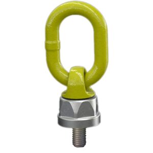 Gunnebo GrabiQ -kääntyvä nostopiste tyyppi BLP turvalliseen ja monipuoliseen nostamiseen ahtaissa tiloissa ja herkissä kuormissa.