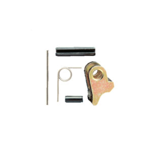 Gunnebo repair kit Type RDBK for BK and BKG hooks includes latch, stainless steel spring, retaining pin, and assembly kit.