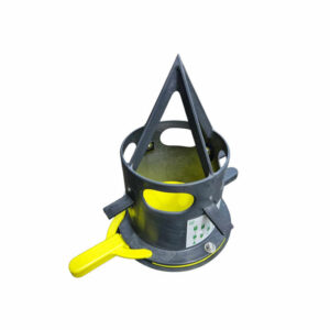 Vidbag Jumbo pentru golirea eficientă a pungilor mari, poliamidă și plastic durabil, instrument ușor, sigur și fiabil.
