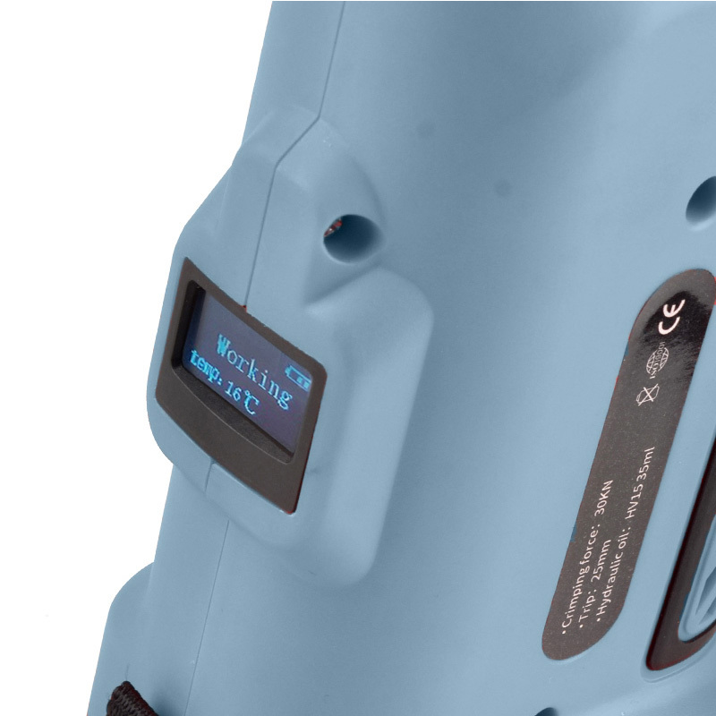 Materiali di alta qualità garantiscono durabilità e affidabilità dello strumento di pressatura a batteria BNFOR per l'uso professionale.
