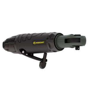 GTIN/EAN: 4030178833359Chiave a cricchetto pneumatico Rodcraft RC3068 1/4 di pollice, coppia massima 45 Nm, design ergonomico per riparazioni automobilistiche.