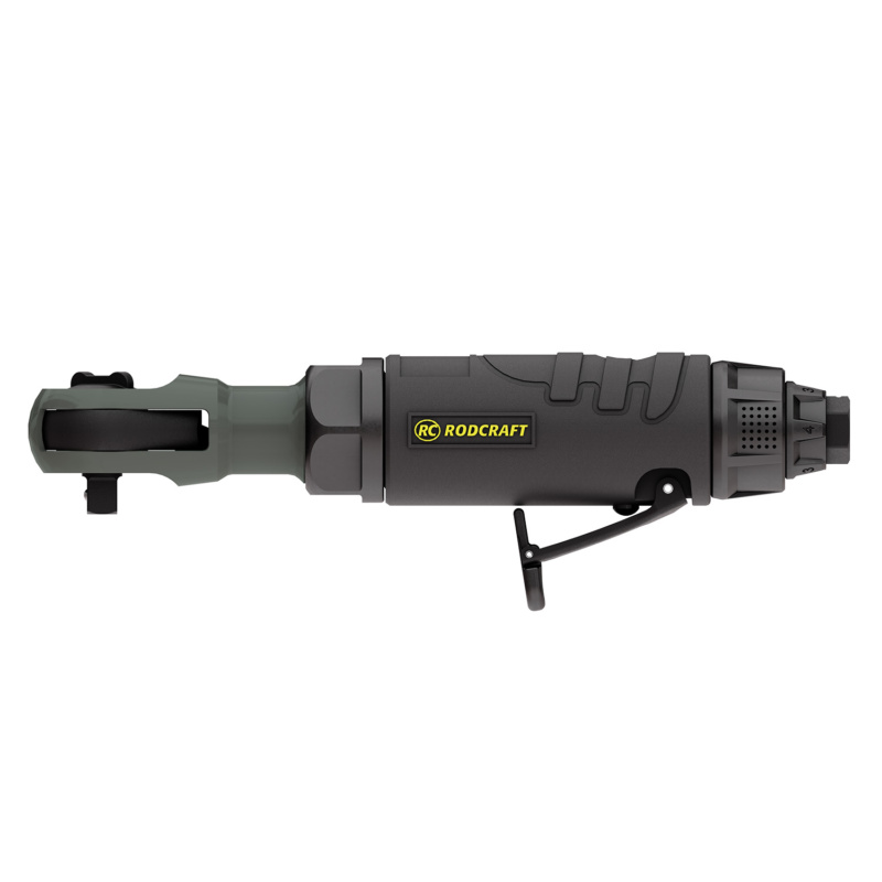 A chave de catraca pneumática Rodcraft RC3278 oferece fixação eficiente com torque de 100 Nm e design ergonômico para uso profissional.