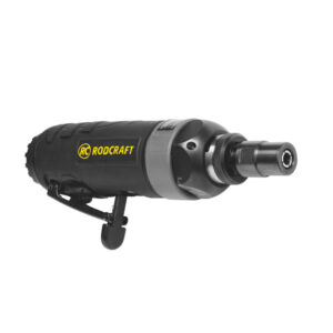 GTIN/EAN: 15451768713Smerigliatrice diritta pneumatica Rodcraft RC7028 con pinza da 6 mm, potenza 400 W, 27.000 giri/min per lavori di rettifica di precisione.