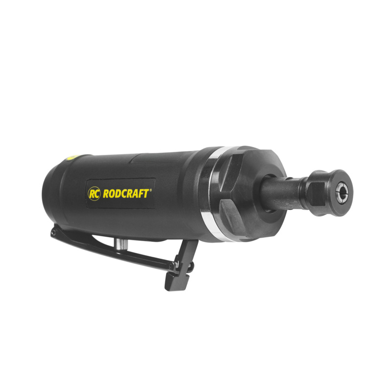 GTIN/EAN : 15451768744Meuleuse pneumatique Rodcraft RC7058 avec pince de serrage de 6 mm, puissance de 700 watts, 23500 tr/min pour un meulage et un polissage de précision.