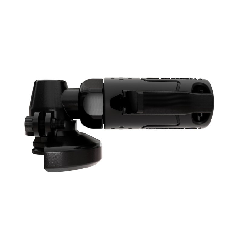 Mini rebarbadora angular compacta e potente para uma moagem precisa em espaços apertados, ideal para profissionais de várias indústrias.