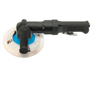 GTIN/EAN: 4030178700187Rodcraft RC7130 mașină de lustruit unghiulară pneumatică 180 mm, 2500 RPM, 500 wați, include tampon de lustruire și capac din lână de miel.