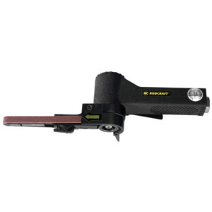 GTIN/EAN: 4030178700200Rodcraft RC7155 levigatrice pneumatica a nastro 330 x 10 mm, 300W, 18000 giri/min, include 3 nastri abrasivi per uso professionale.